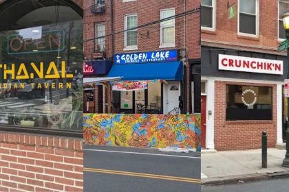 Three restaurants in Philadelphia fail health inspections on June 5.