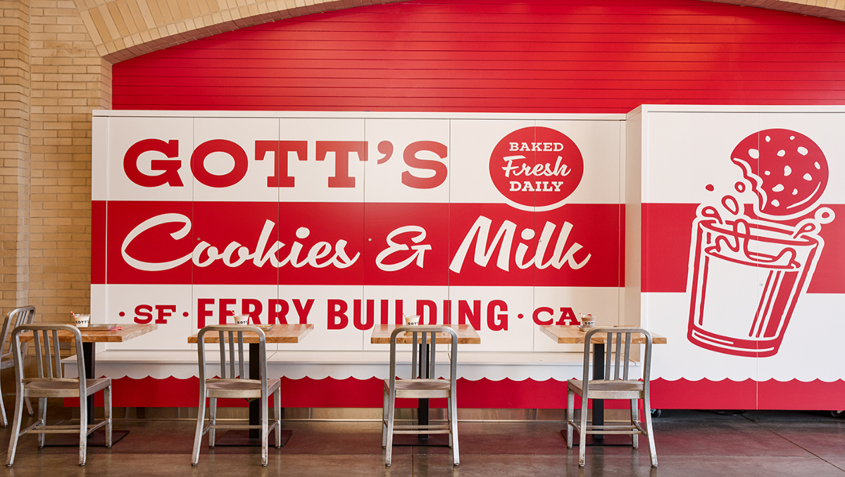 GOTT’S OPENS NEW COOKIE COUNTER IN ICONIC FERRY BUILDING