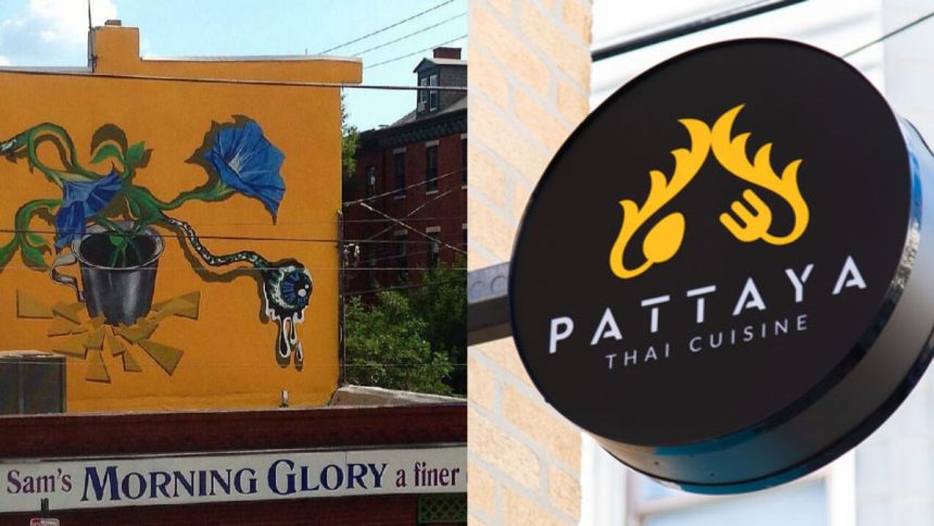 Morning Glory Diner and Pattaya Thai Cuisine were reported by Philadelphia Department of Health on July 28 for incorrect food holding temperatures and rodent activity.