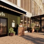 Scheduled for early 2027 opening, Earls Kitchen + Bar’s Seaport West venue will showcase a mix of modern decor and a vibrant waterfront setting.