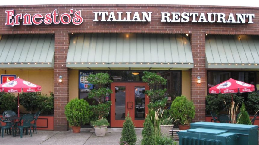 Ernesto’s Italian Restaurant in Beaverton, serving authentic family recipes since 1987, will serve its final meals on July 13.