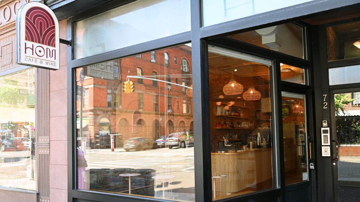 The menu highlights the Asian heritage of the restaurant partners.