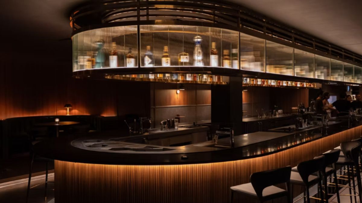 The eatery has clarified cocktails