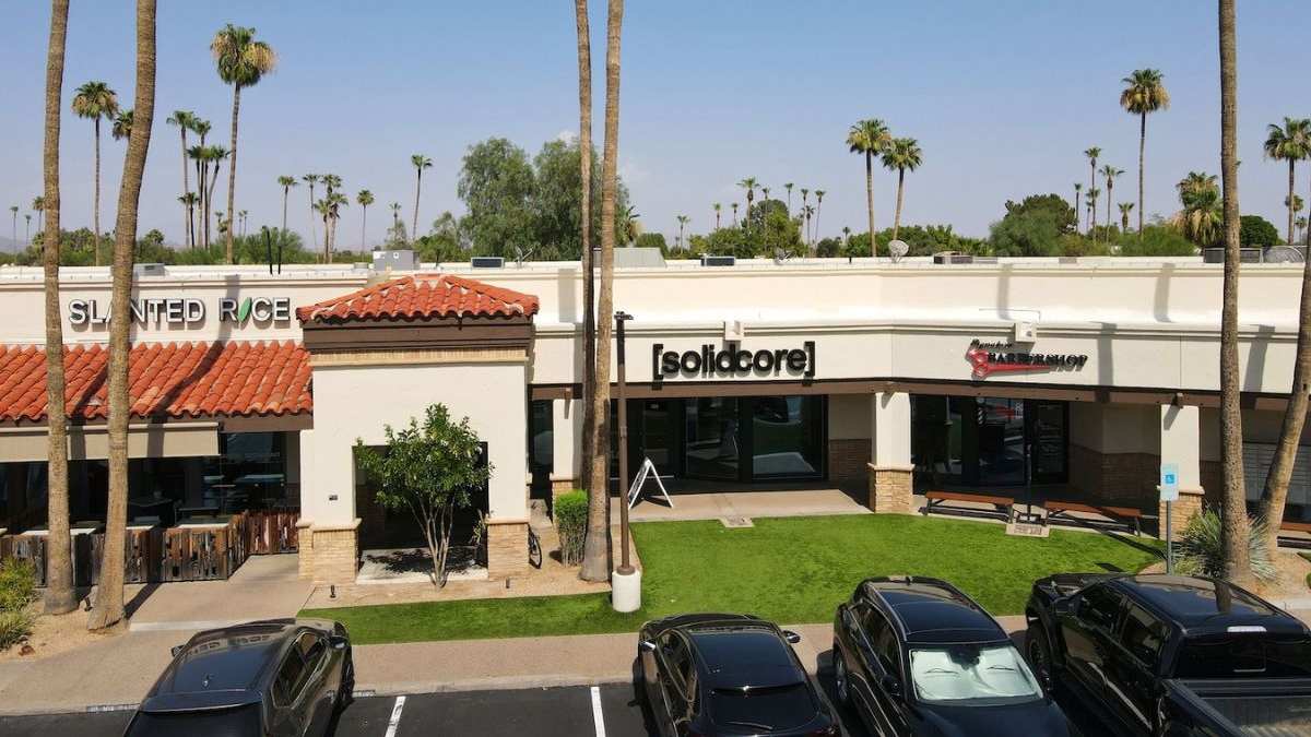 A new national strength training studio opens in Scottsdale at The Shops at Hilton Village.