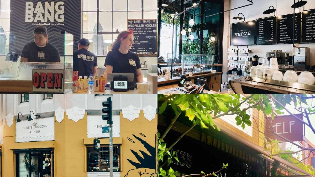 Many cafes, restaurants, and coffee places ended their food services at different L.A. locations in June.