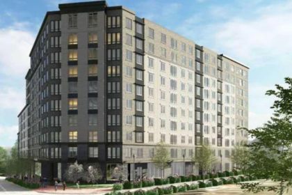 A new 249-unit housing project will open near the junction of Glebe Road and Langston Boulevard.