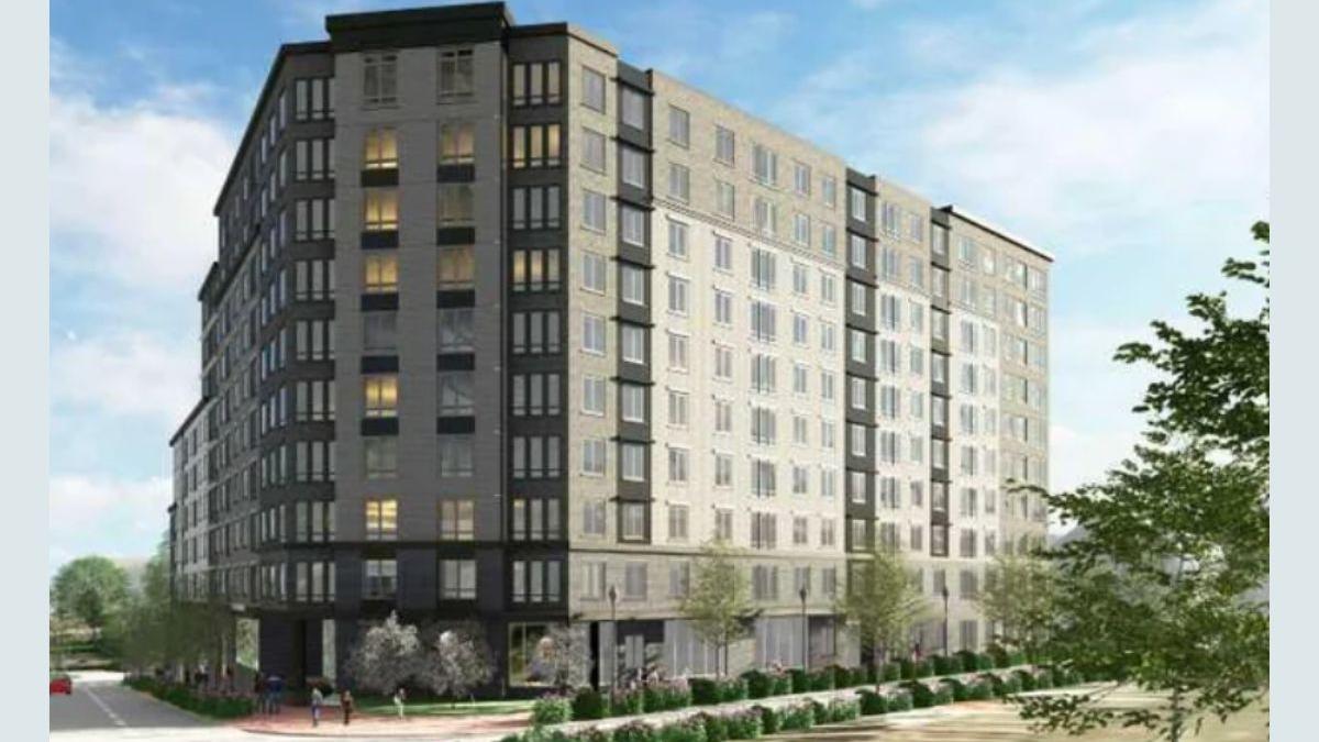 A new 249-unit housing project will open near the junction of Glebe Road and Langston Boulevard.