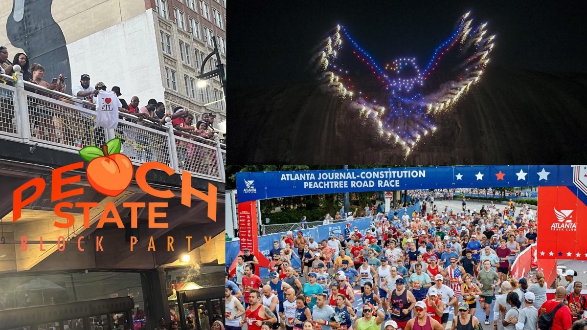 July 4 to July 6, 2025, weekend events in Atlanta
