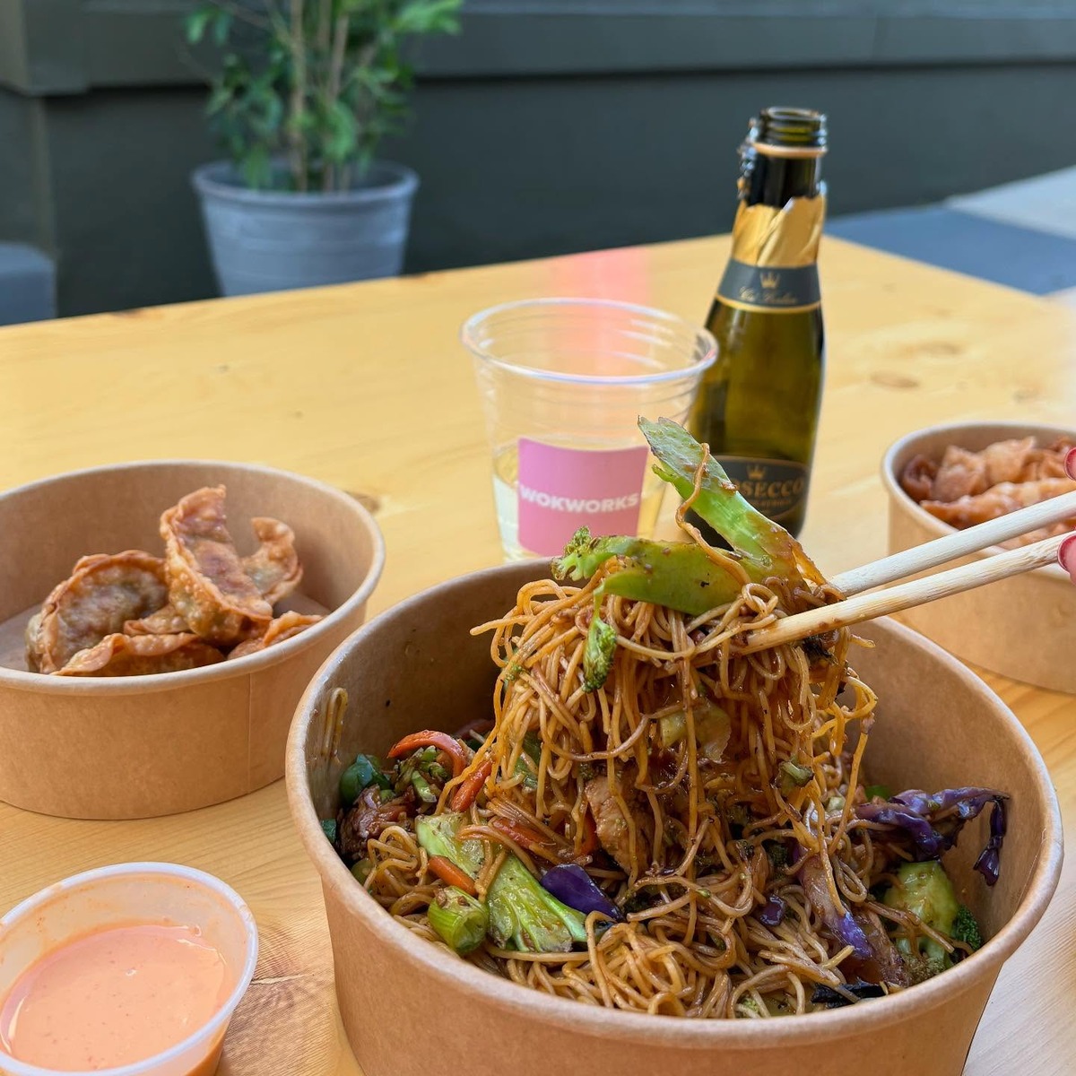 WokWorks Preparing to Feed Bryn Mawr