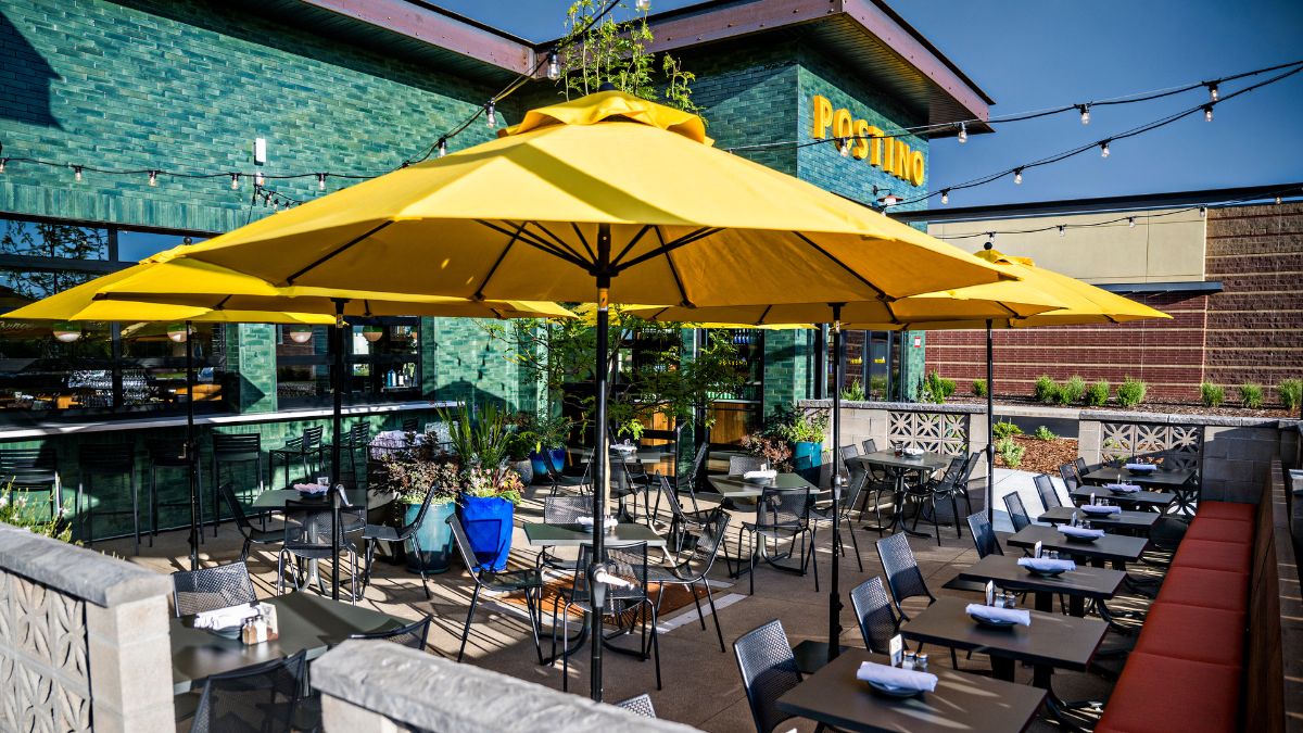 Expanded bar menu at Postino