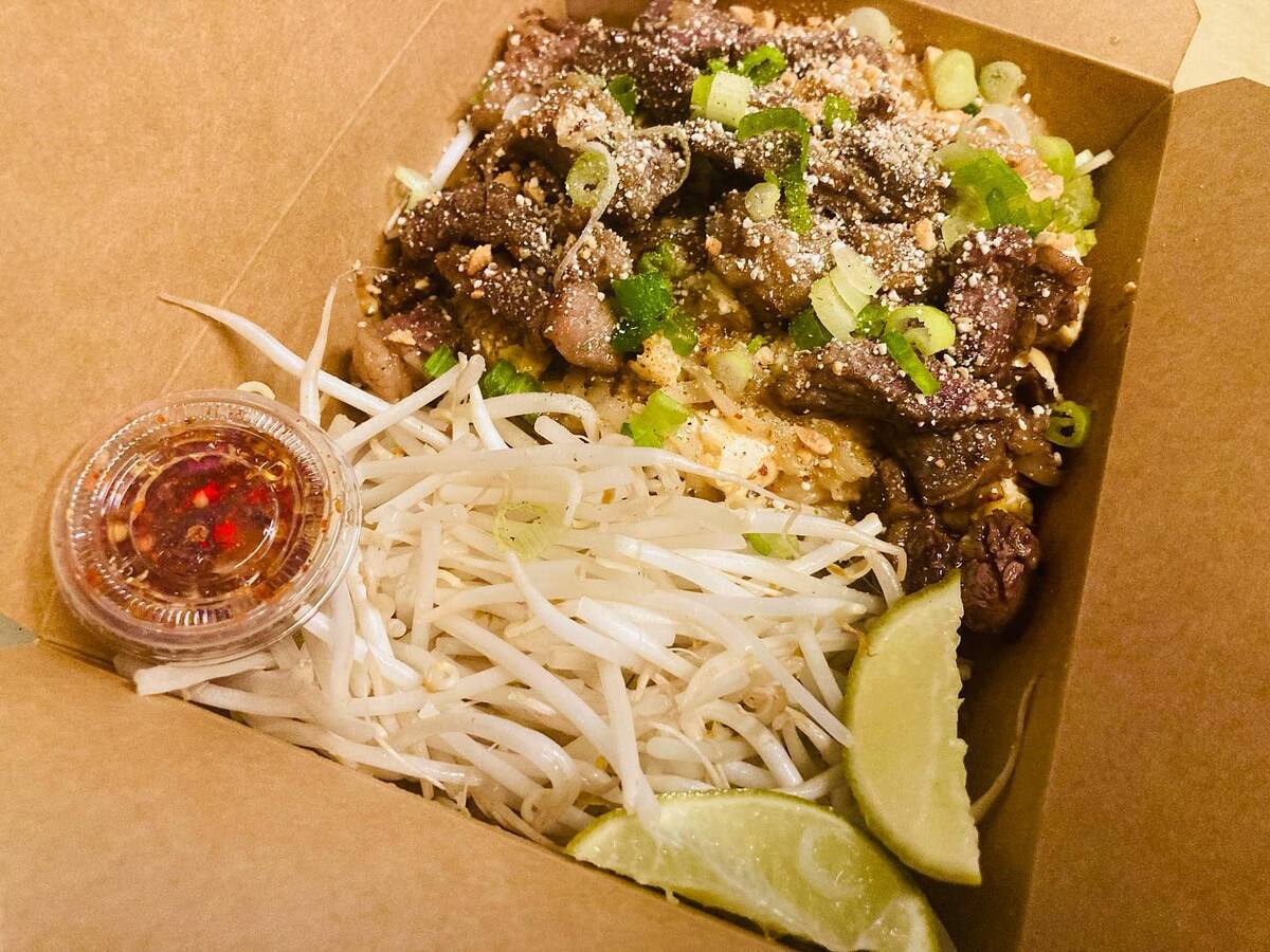 The Pad Thai Stand Working on Fourth Site