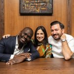 Photo credit - Duc Hoang — (from left to right) Cherif Mbodji, Victoria Bludorn, Aaron Bludorn