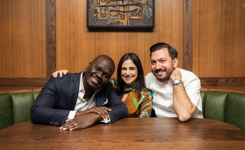 Photo credit - Duc Hoang — (from left to right) Cherif Mbodji, Victoria Bludorn, Aaron Bludorn