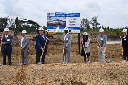 Construction of the Beltsville Logistics Center begins with groundbreaking ceremony