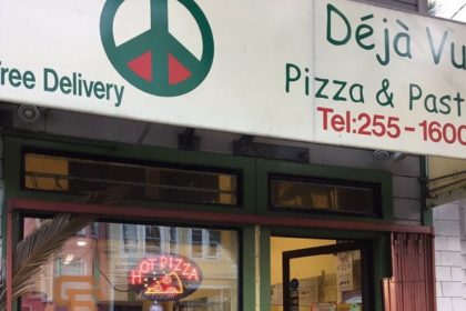 Deja Vu Pizza & Pasta was ordered closed by the San Francisco Department of Public Health due to pest activity and rodent infestation on August 18, 2025.