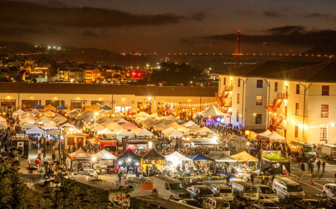 The Night Market at Fort Mason will be held on August 15