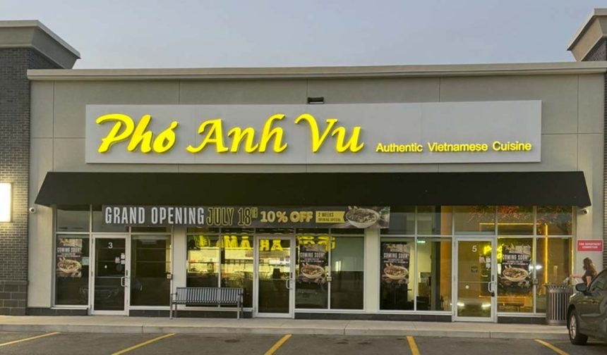 Pho Anh Vu to Open New Site at Yonge and Eglinton