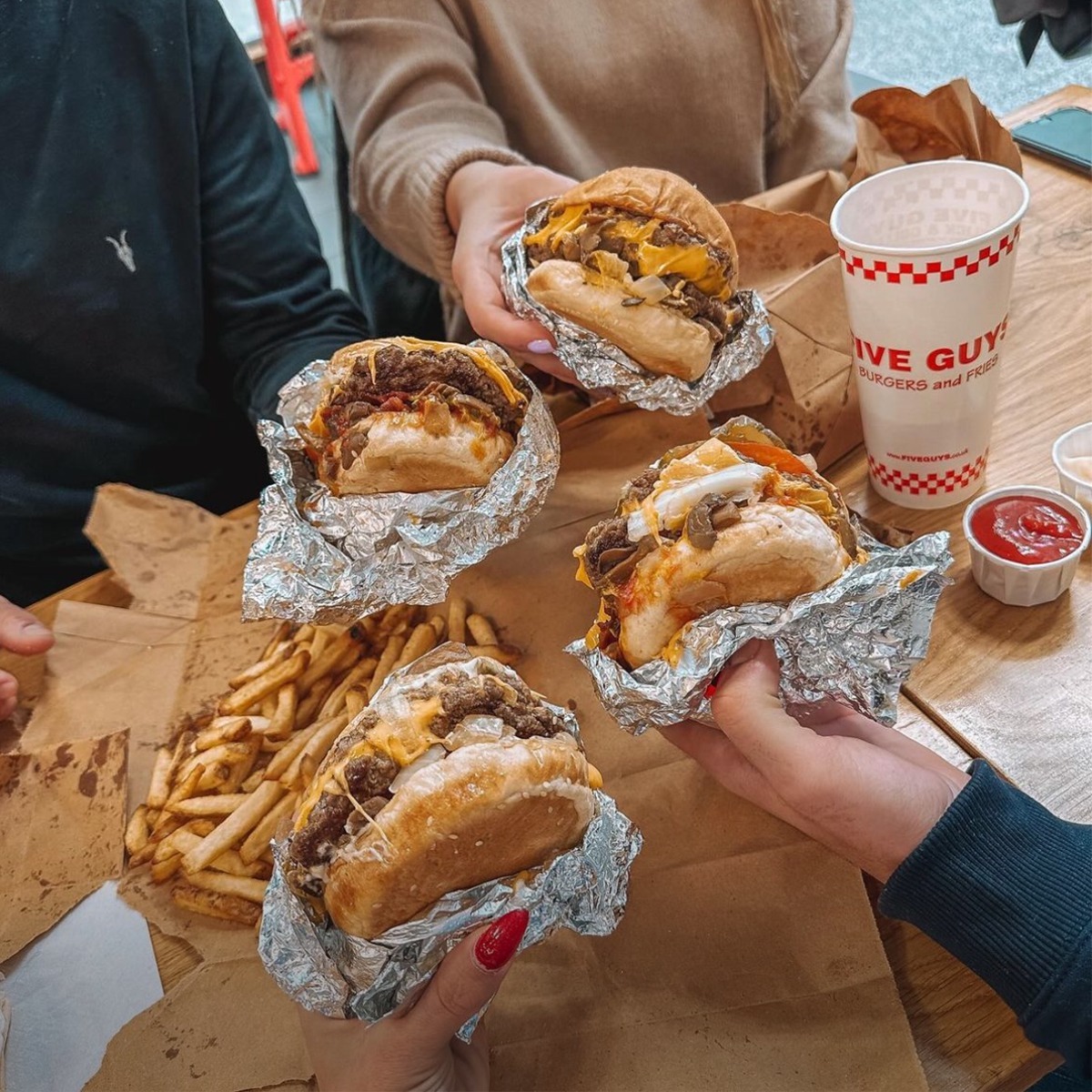 National Burger Chain Five Guys Renovating San Antonio Outpost