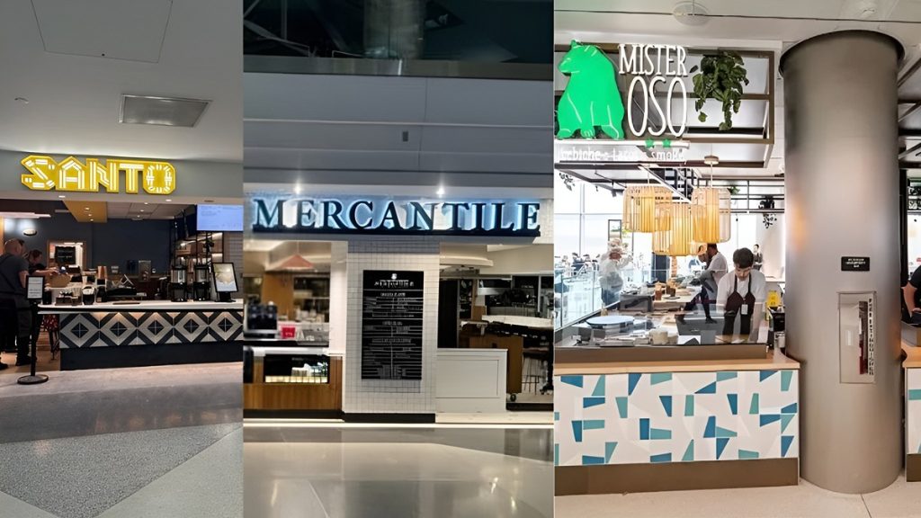 These are the three MICHELIN-recommended restaurants at the Denver International Airport