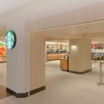 The refurbished Starbucks focuses on elevated guest experience through its ‘Green Apron Service.’