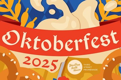 Downtown Santa Monica’s Oktoberfest event is set for a late September celebration.