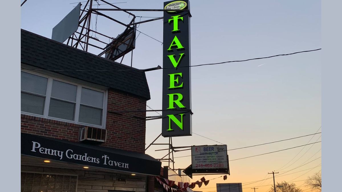 Penny Garden Tavern board