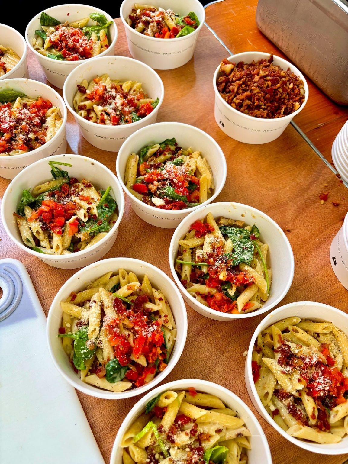 Piada Italian Street Food Setting Down in DFW