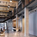 The building has 239,000 square feet of office and retail space, open terraces, a variety of amenity spaces, and more.