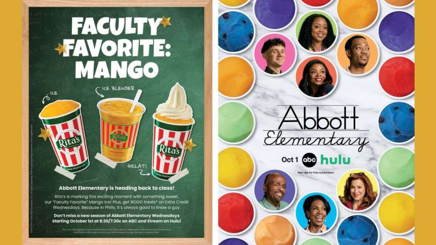 Rita’s Italian Ice & Frozen Custard and Abbott Elementary launches new flavor