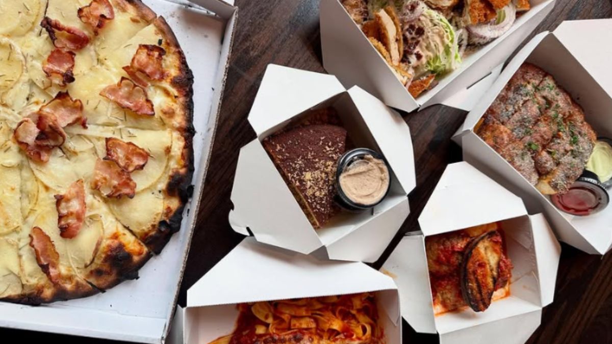 Sally's Apizza Food
