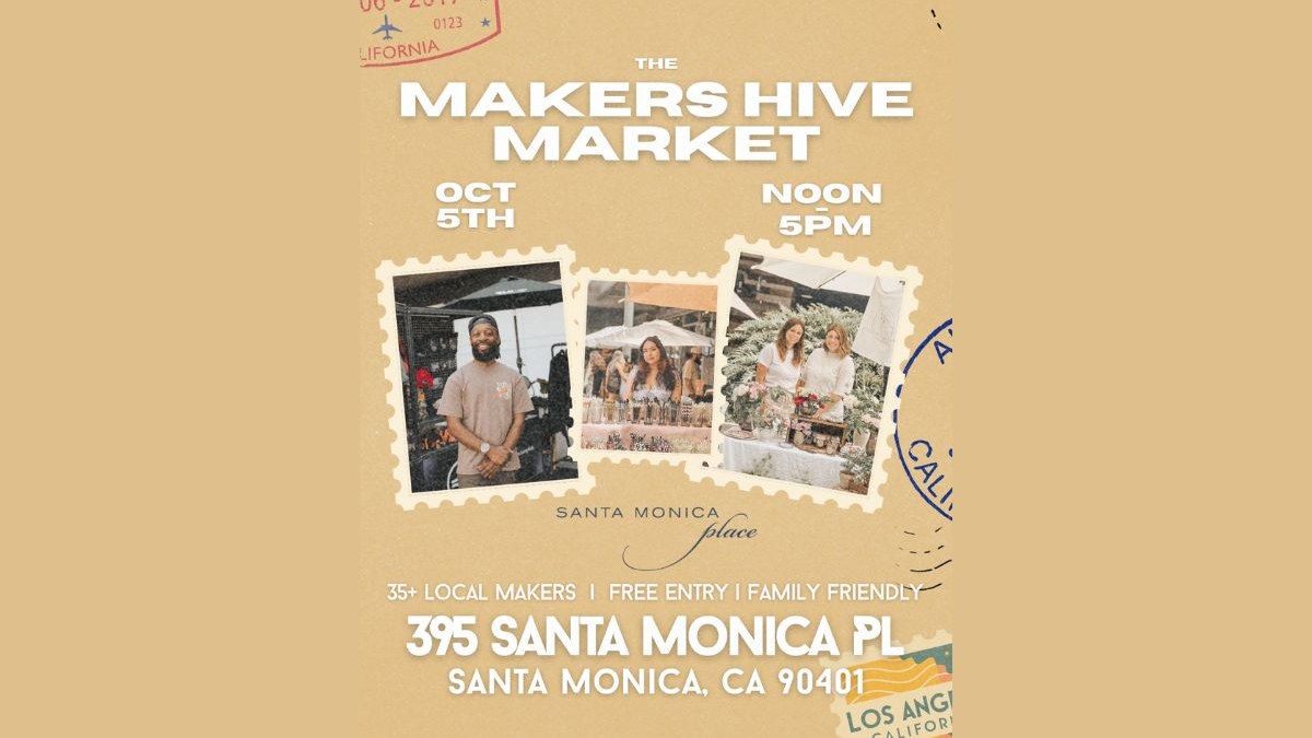 A curated, family-friendly artisan market, the artisan fair will bring 35+ local makers, artists, food concepts, and more to the L.A. community.