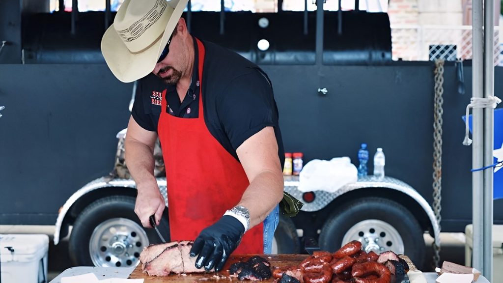 Chad Frank, Operator of Schmidt Family Barbecue Bids Farewell