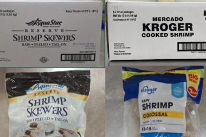 Aquastar Corp recalls shrimp products due to Cs-137 contamination