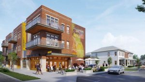 The latest Orlando mixed-use project brings apartments and townhomes. A ground-floor retail area will also be offered.