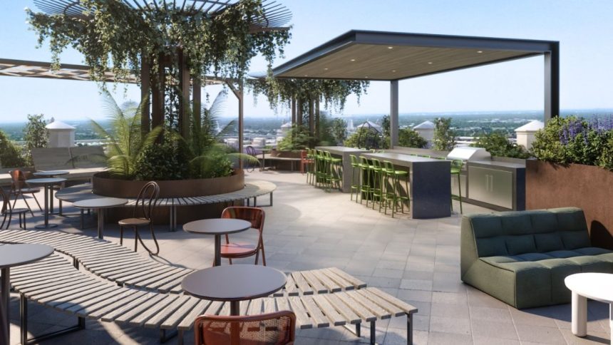 The residences are set to open in fall 2026.