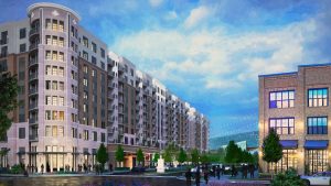 The initial phase of the retail district of Veridian will feature 100,000 square feet of pedestrian-friendly retail space and dining options from around the world.