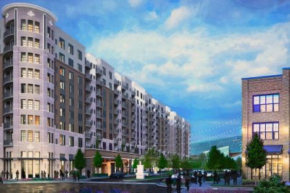 The initial phase of the retail district of Veridian will feature 100,000 square feet of pedestrian-friendly retail space and dining options from around the world.