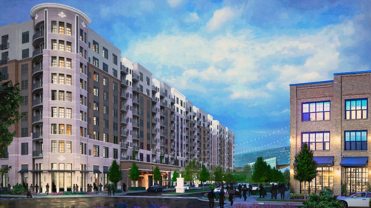 The initial phase of the retail district of Veridian will feature 100,000 square feet of pedestrian-friendly retail space and dining options from around the world.