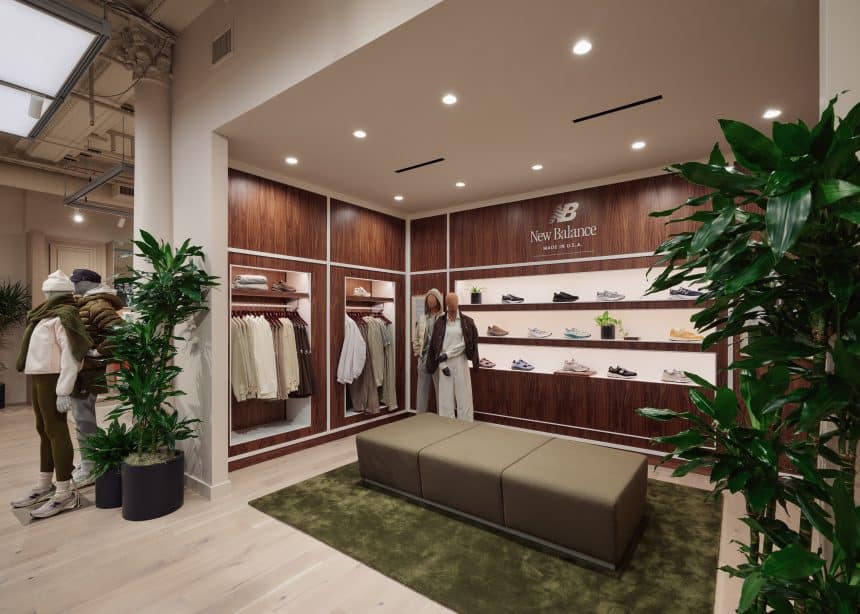 The newest store launch follows the re-opening of New Balance’s flagship Flatiron location from last month.