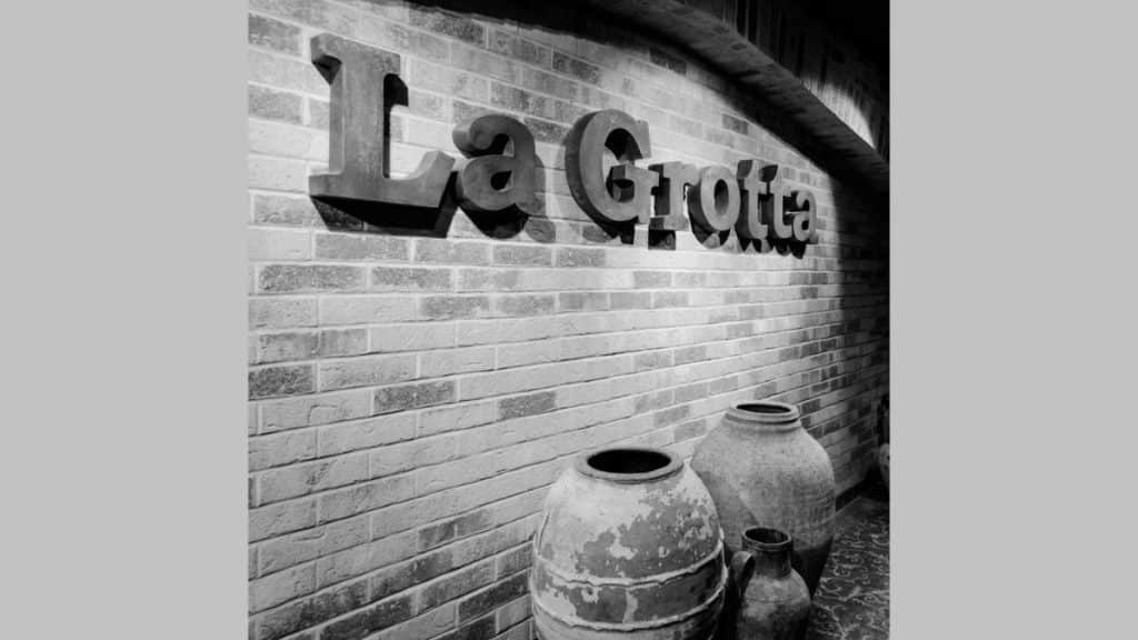 Entrance of La Grotta Ristorante Italiano