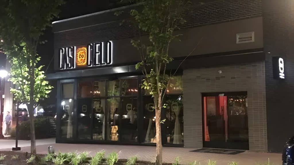 Exterior view of Casi Cielo, known for its Oaxacan-inspired menu
