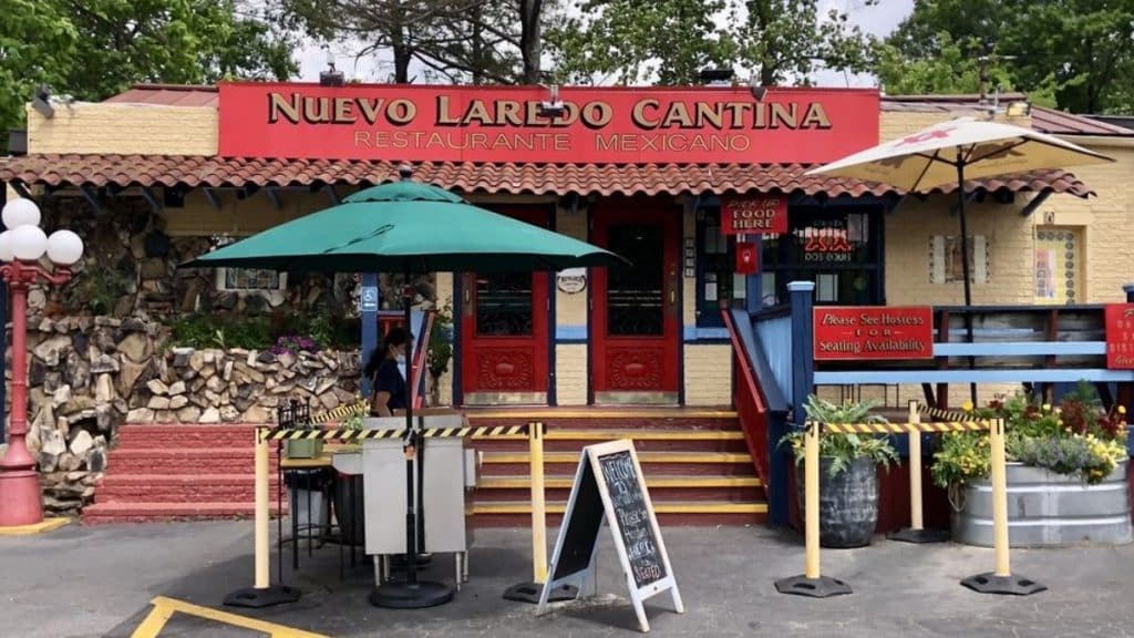 Entrance of Nuevo Loredo Cantina, which has been in the business since 1992