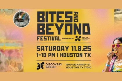 Experience the vibrant flavors and sounds of Houston at the Bites & Beyond Festival on November 8, 2025. 