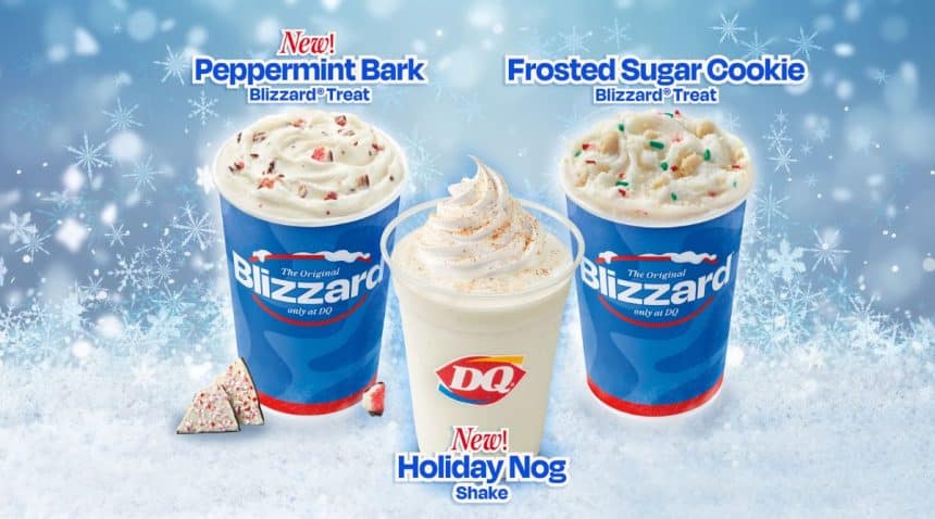 Dairy Queen to brings new holiday menu items