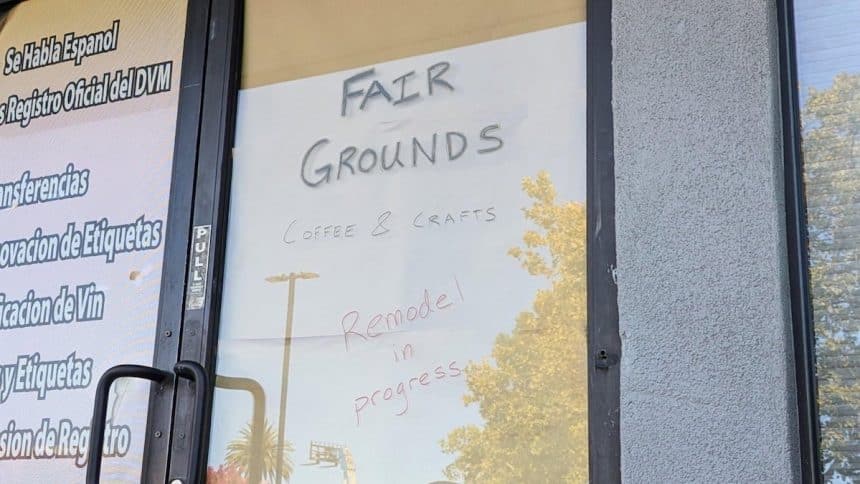 Fair Grounds Coffee & Crafts Brewing in South Sacramento’s Fairgrounds Plaza