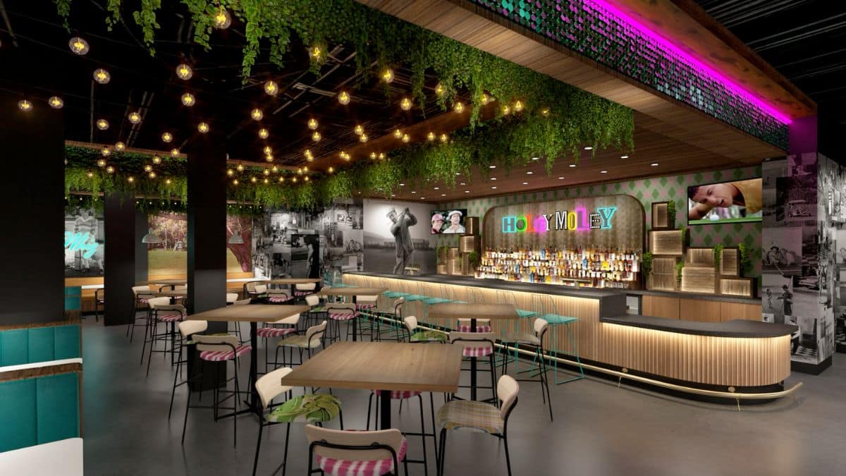 Each course is a nod to pop culture starting from the ’80s and ’90s
