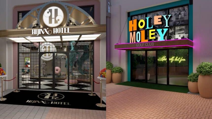 The iconic spots will span 35,000 square feet within the Irwin Spectrum Center.