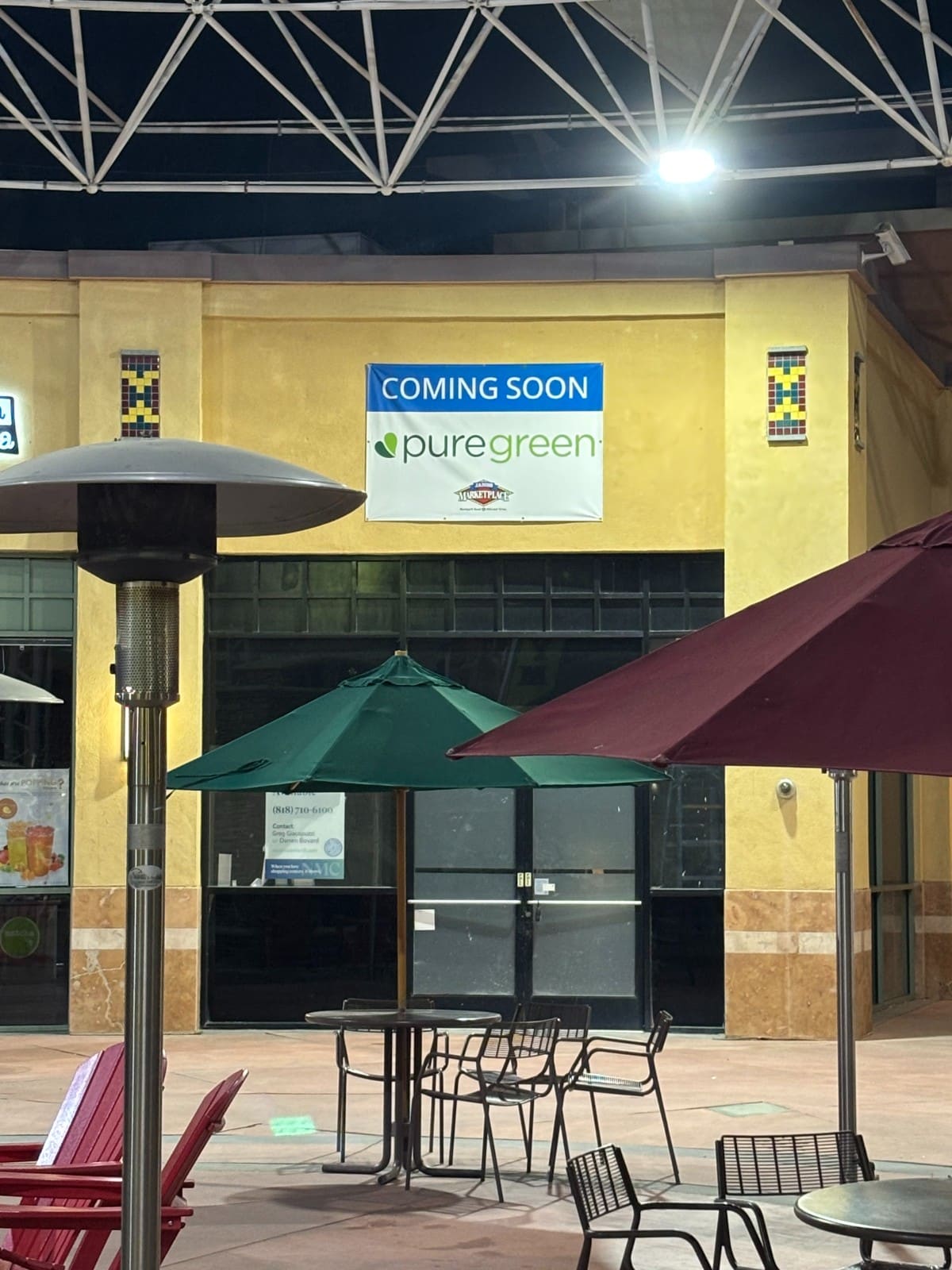 Pure Green Opening New Location in Thousand Oaks