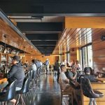 Inside of a restaurant