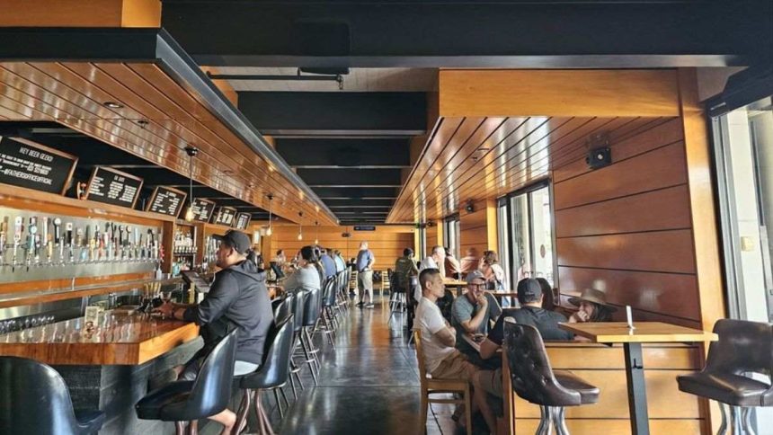 Inside of a restaurant